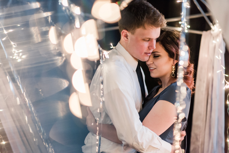 Wedding Photographers in Maryland Kusama Infinity Mirrors Galaxy Styled Shoot