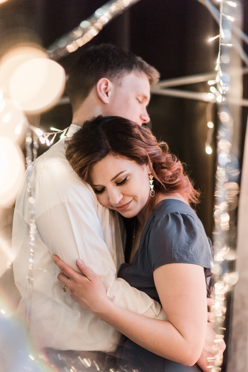 Wedding Photographers in Maryland Kusama Infinity Mirrors Galaxy Styled Shoot