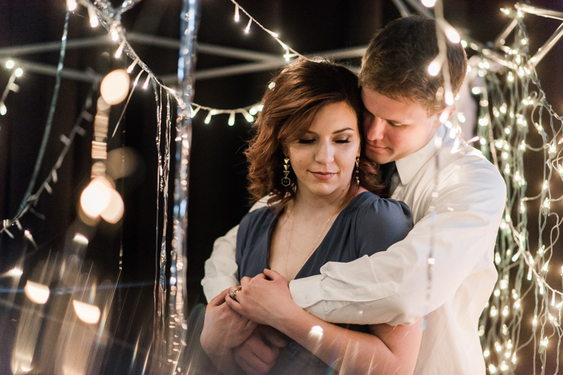 Wedding Photographers in Maryland Kusama Infinity Mirrors Galaxy Styled Shoot