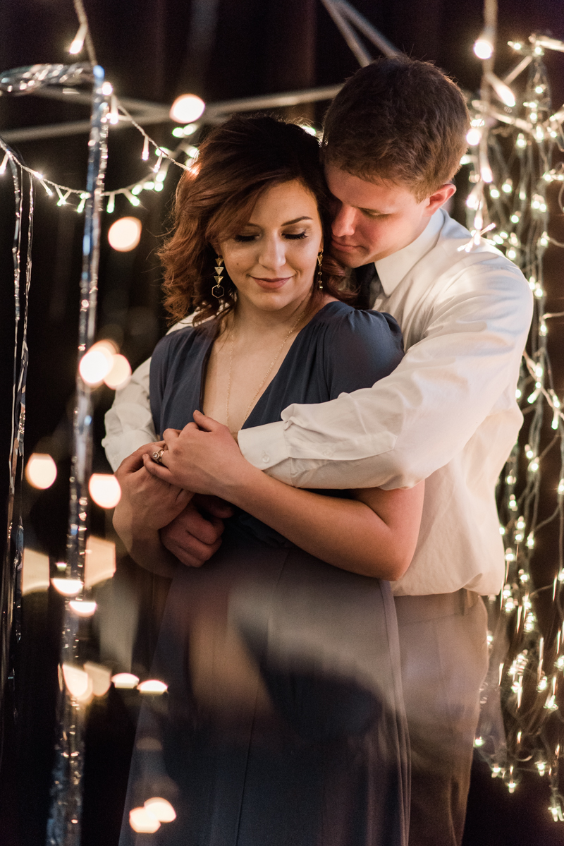 Wedding Photographers in Maryland Kusama Infinity Mirrors Galaxy Styled Shoot