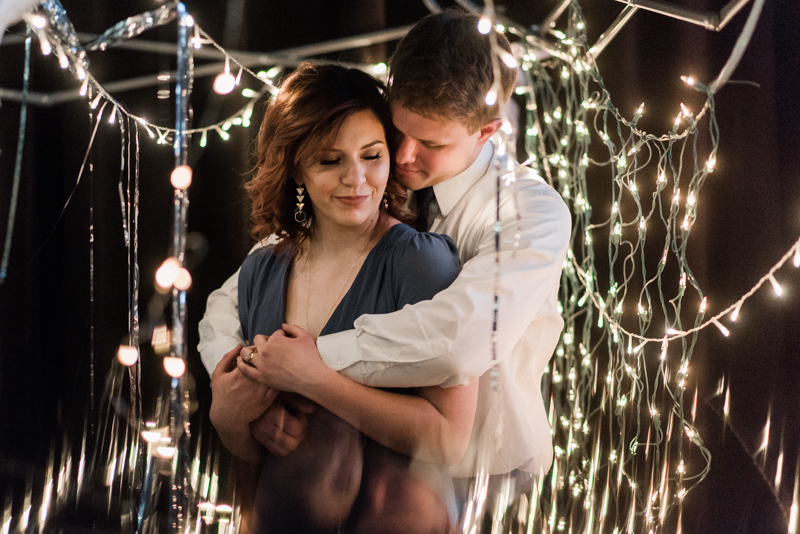 Wedding Photographers in Maryland Kusama Infinity Mirrors Galaxy Styled Shoot