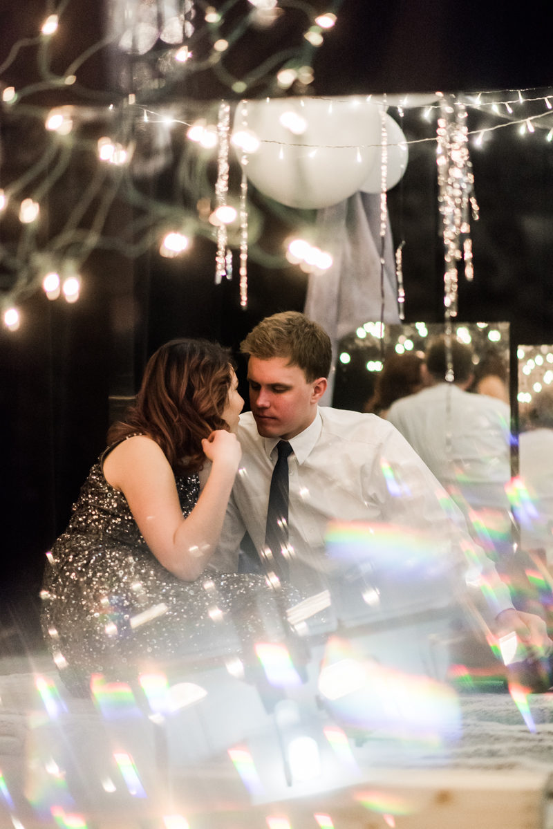 Wedding Photographers in Maryland Kusama Infinity Mirrors Galaxy Styled Shoot