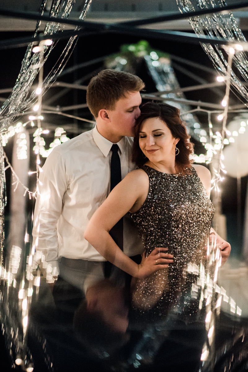 Wedding Photographers in Maryland Kusama Infinity Mirrors Galaxy Styled Shoot