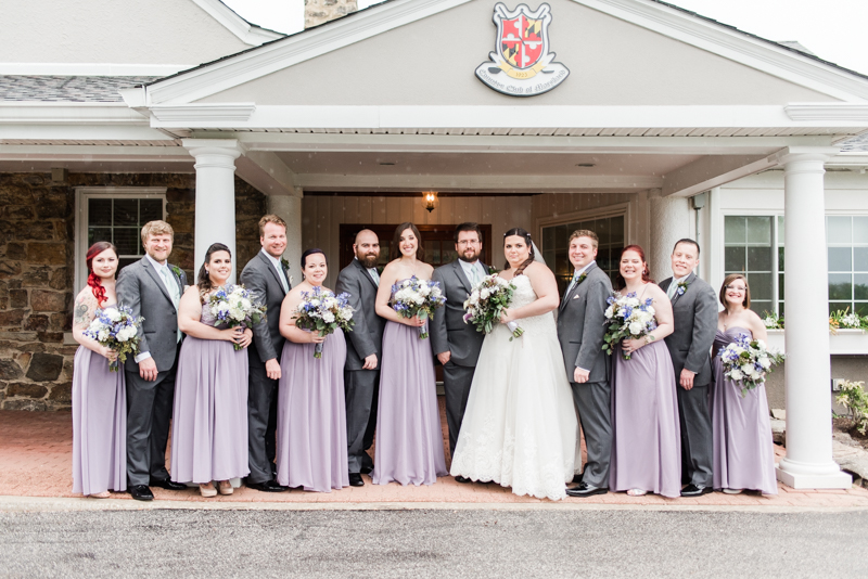 wedding photographers in Maryland Country Club of Maryland