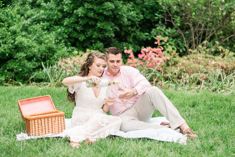 Wedding Photographers in Maryland Baltimore Engagement Sherwood Gardens