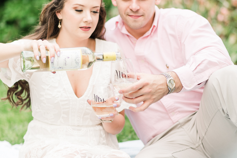 Wedding Photographers in Maryland Baltimore Engagement Sherwood Gardens