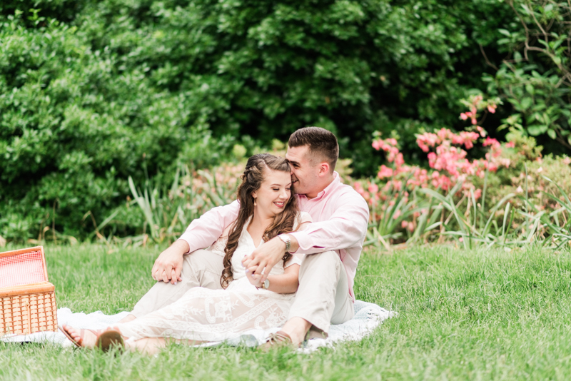 Wedding Photographers in Maryland Baltimore Engagement Sherwood Gardens