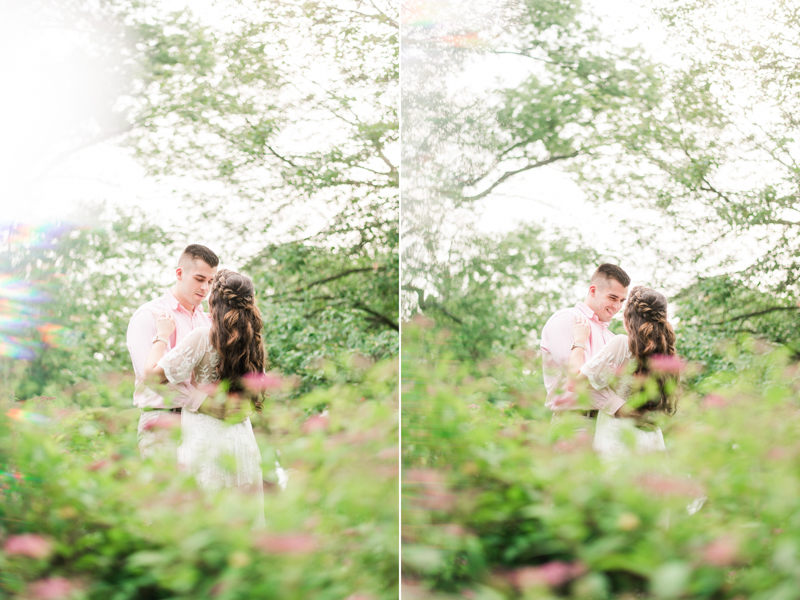 Wedding Photographers in Maryland Baltimore Engagement Sherwood Gardens