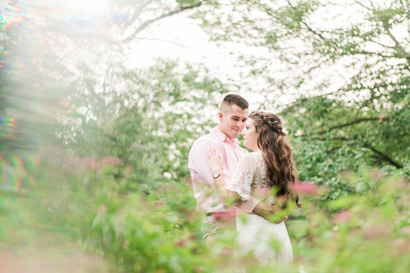 Wedding Photographers in Maryland Baltimore Engagement Sherwood Gardens