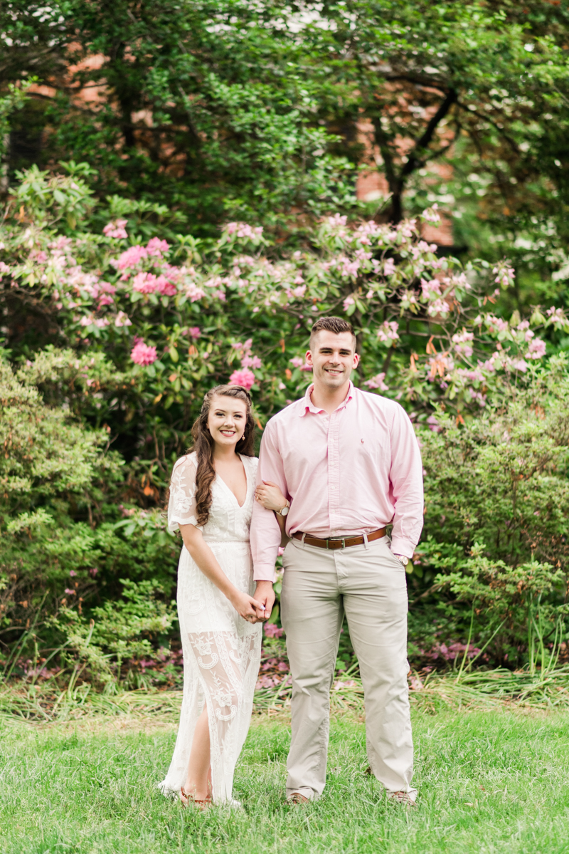 Wedding Photographers in Maryland Baltimore Engagement Sherwood Gardens