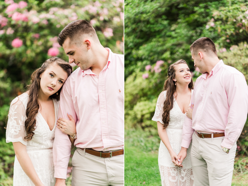 Wedding Photographers in Maryland Baltimore Engagement Sherwood Gardens