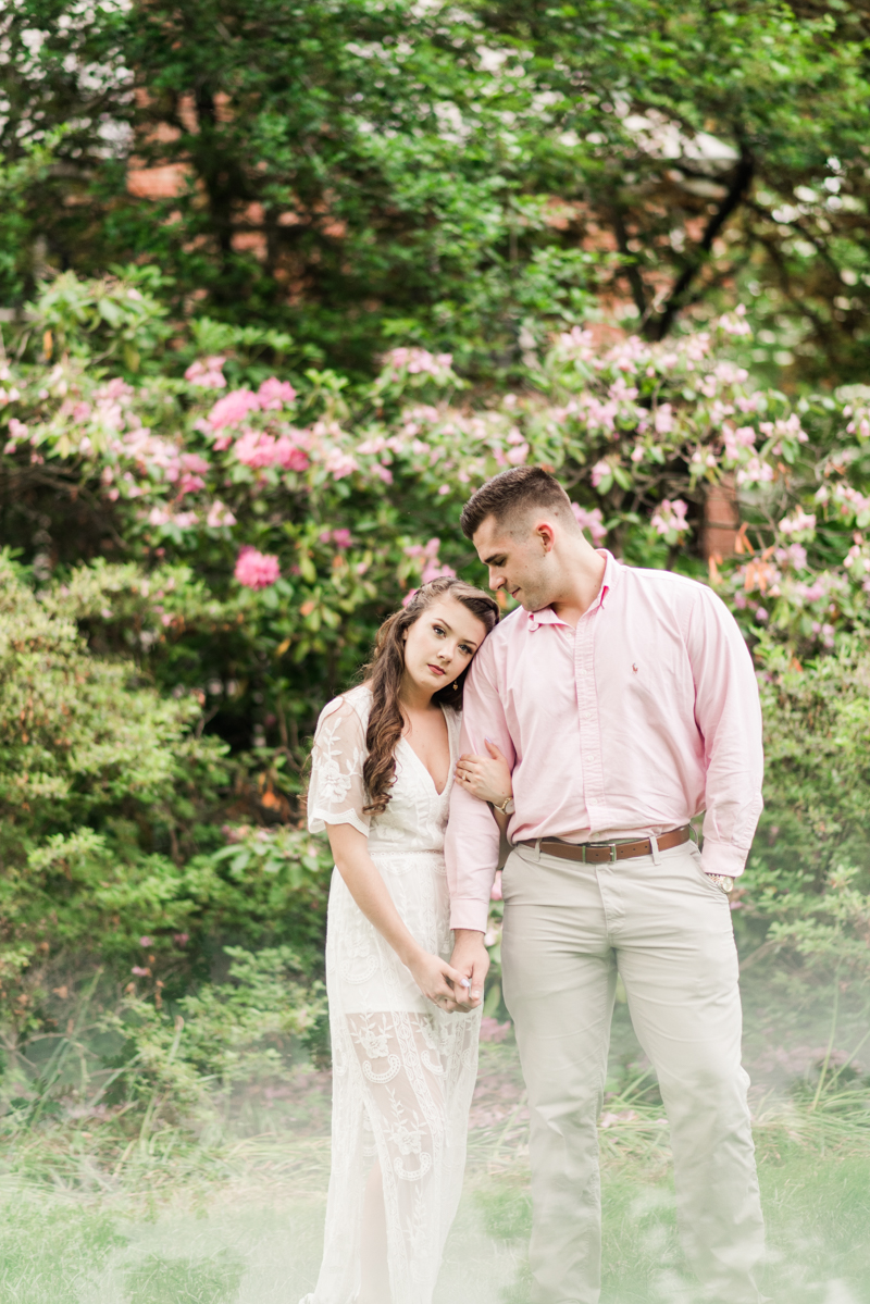 Wedding Photographers in Maryland Baltimore Engagement Sherwood Gardens