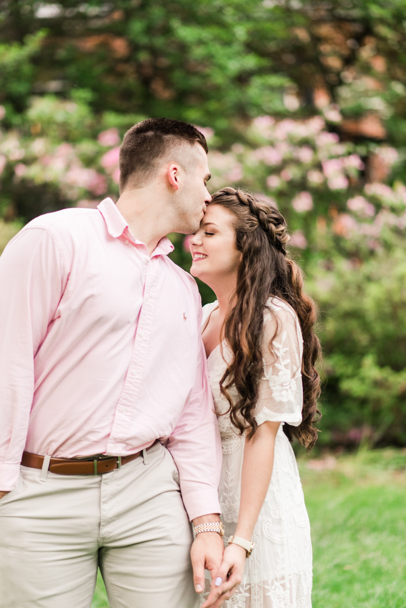 Wedding Photographers in Maryland Baltimore Engagement Sherwood Gardens