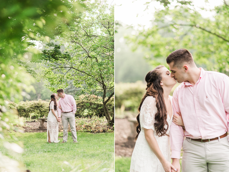 Wedding Photographers in Maryland Baltimore Engagement Sherwood Gardens