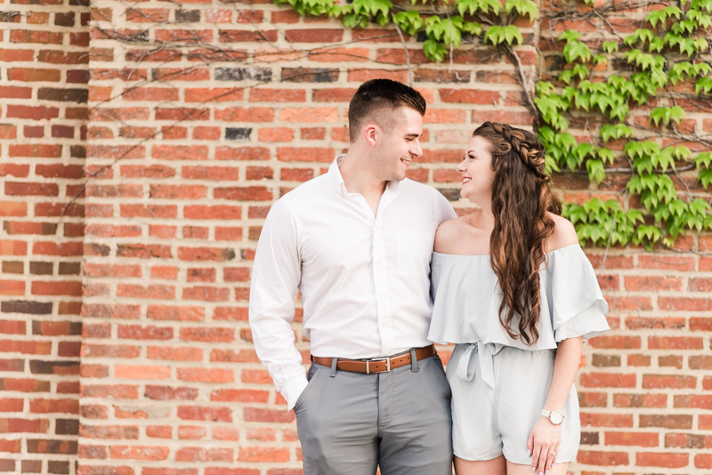 Wedding Photographers in Maryland Baltimore Engagement Federal Hill Visionary Art Museum