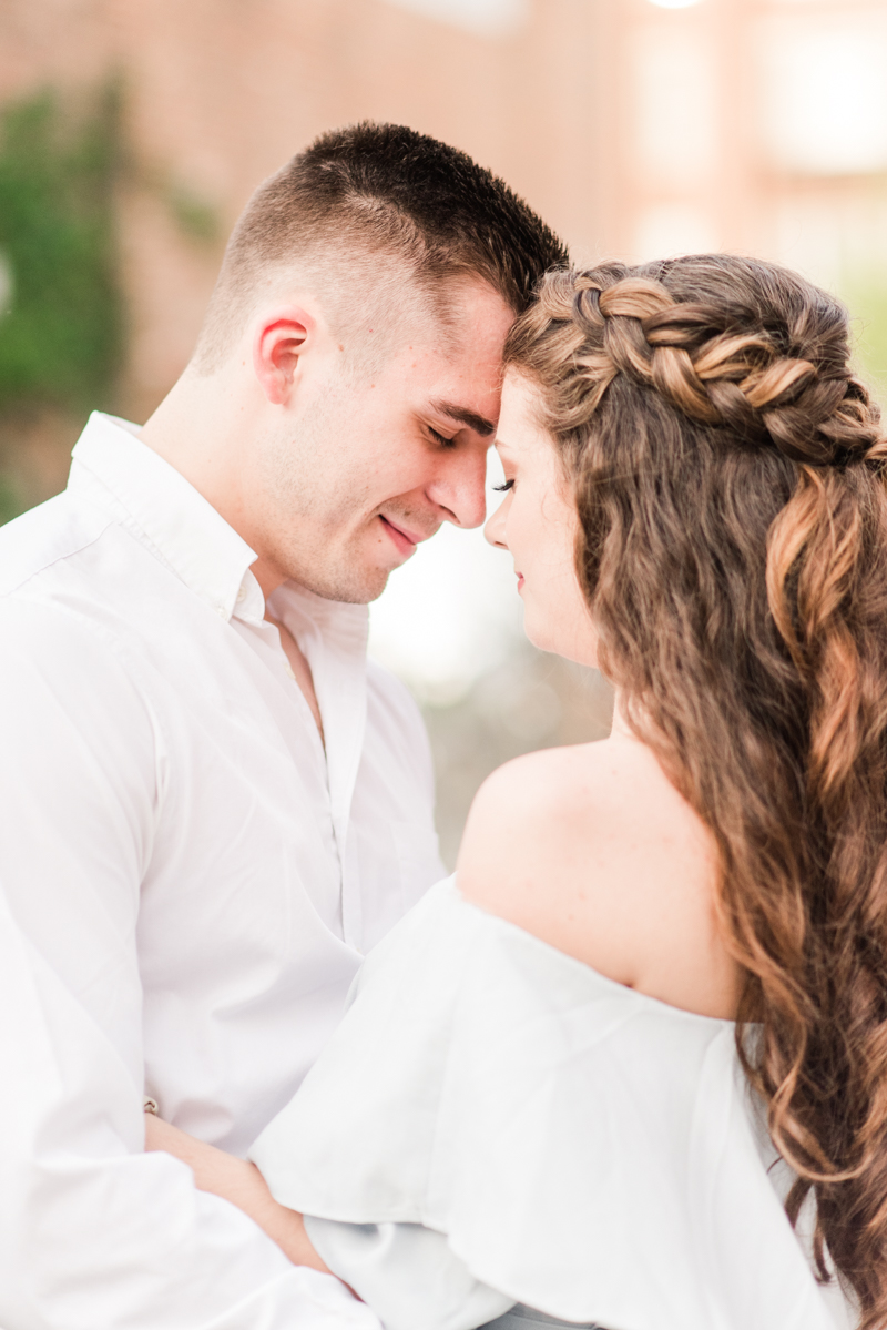 Wedding Photographers in Maryland Baltimore Engagement Federal Hill Visionary Art Museum