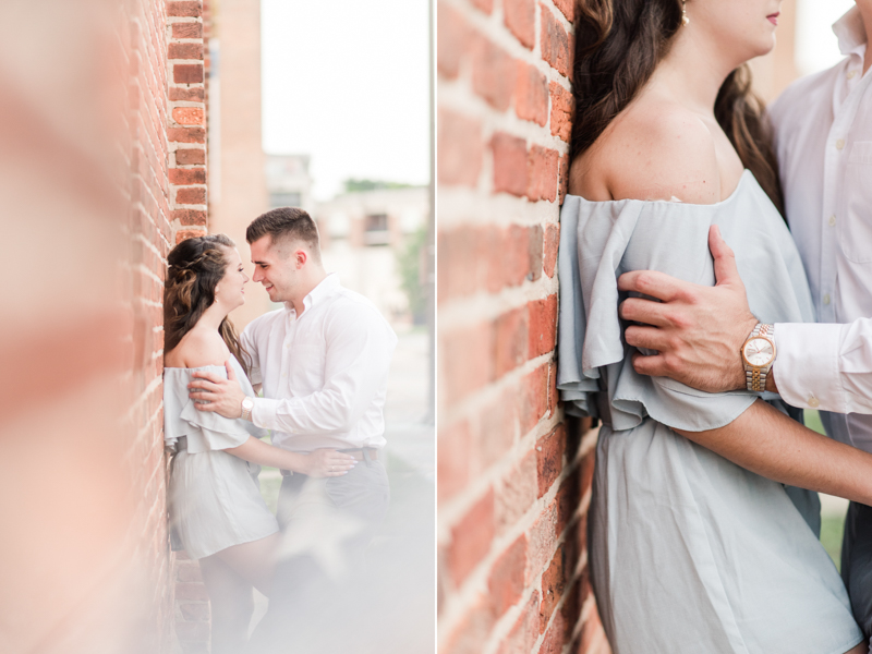 Wedding Photographers in Maryland Baltimore Engagement Federal Hill Visionary Art Museum