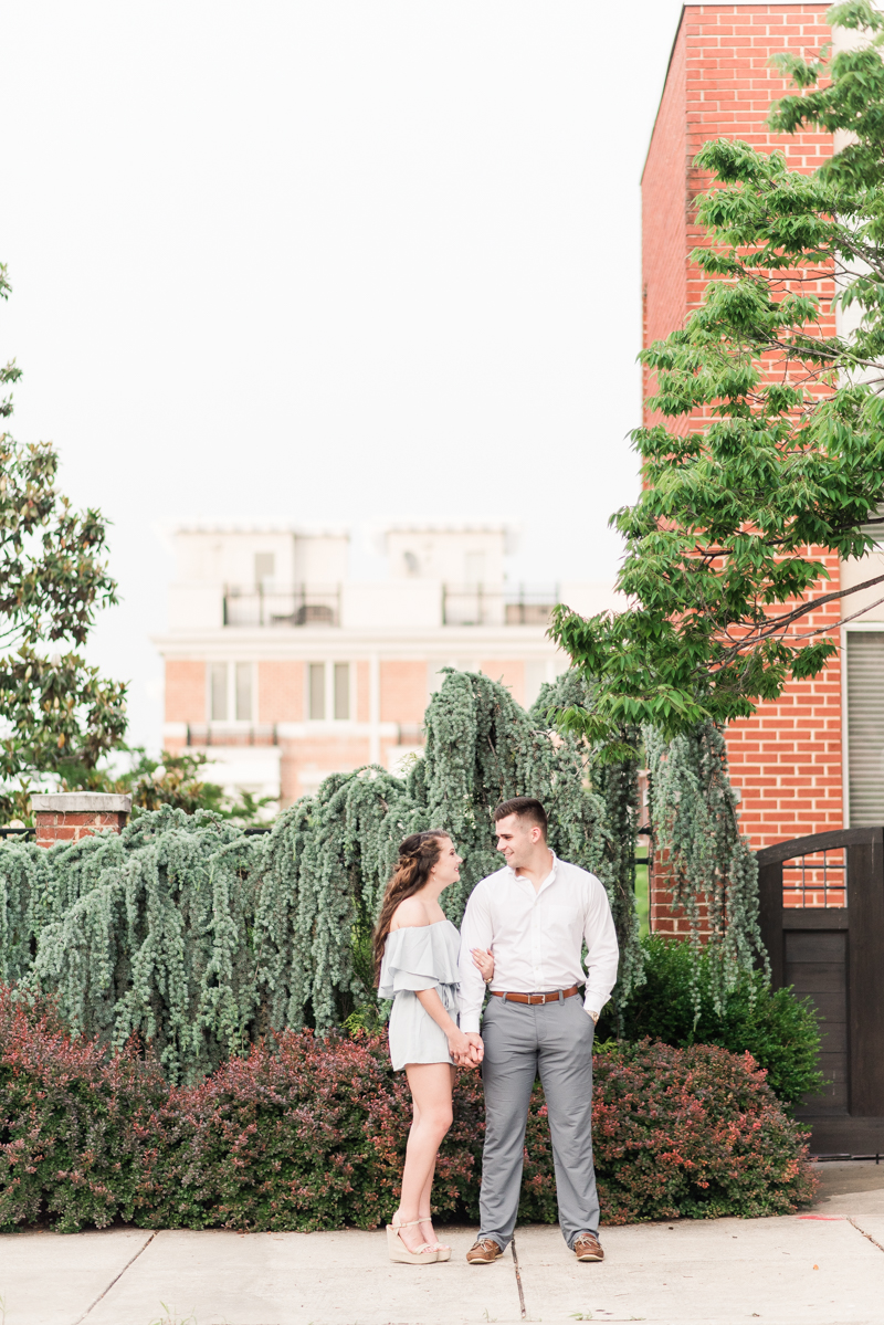 Wedding Photographers in Maryland Baltimore Engagement Federal Hill 