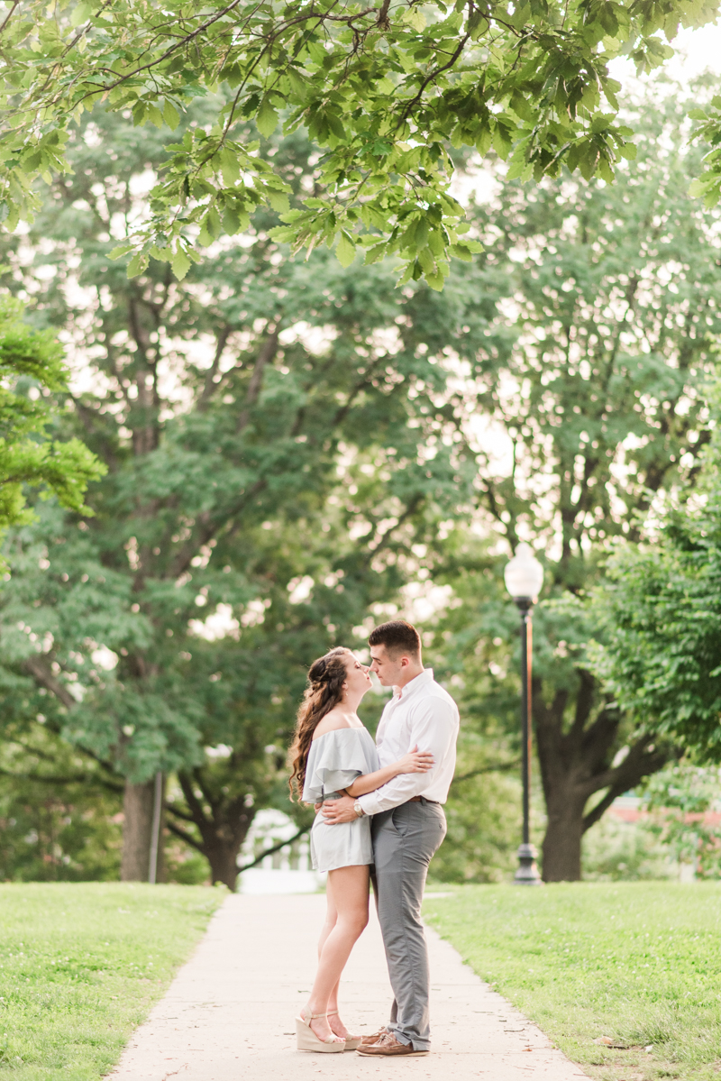 Wedding Photographers in Maryland Baltimore Engagement Federal Hill 