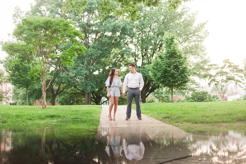 Wedding Photographers in Maryland Baltimore Engagement Federal Hill 