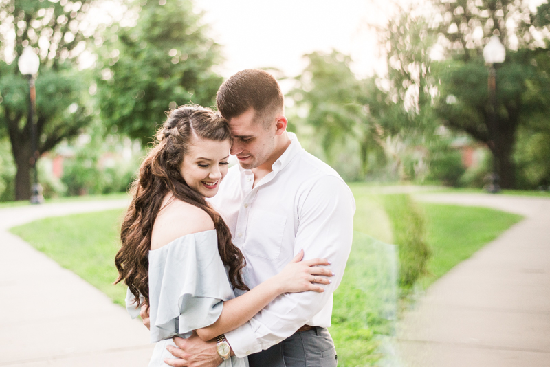 Wedding Photographers in Maryland Baltimore Engagement Federal Hill 