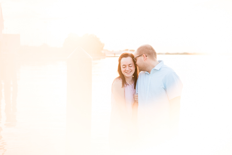 Wedding Photographers in Maryland Downtown Annapolis Engagement Waterfront Sunrise