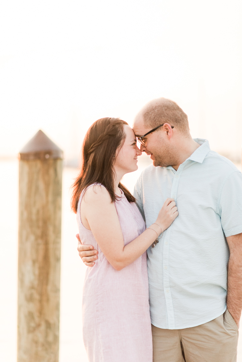 Wedding Photographers in Maryland Downtown Annapolis Engagement Waterfront Sunrise