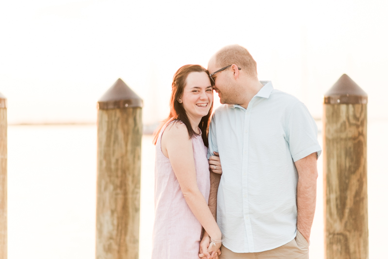 Wedding Photographers in Maryland Downtown Annapolis Engagement Waterfront Sunrise