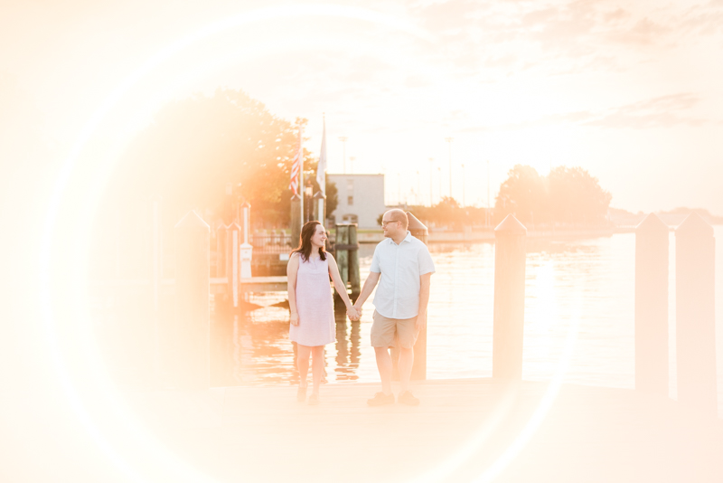 Wedding Photographers in Maryland Downtown Annapolis Engagement Waterfront Sunrise