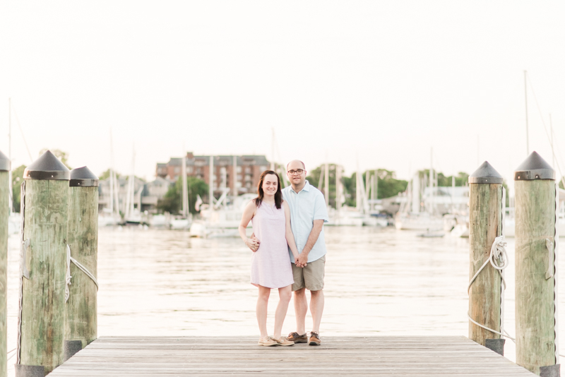 Wedding Photographers in Maryland Downtown Annapolis Engagement Waterfront Sunrise