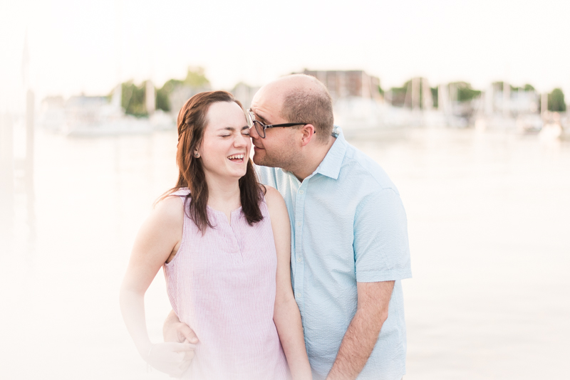 Wedding Photographers in Maryland Downtown Annapolis Engagement Waterfront Sunrise