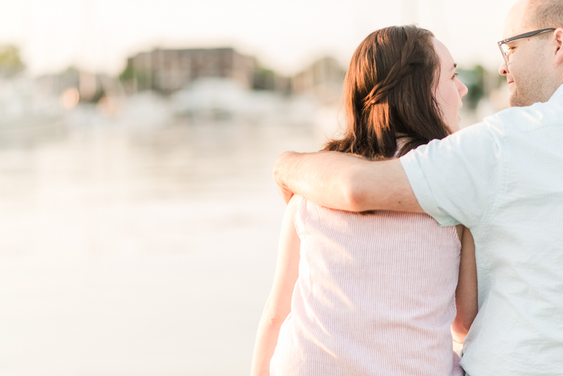 Wedding Photographers in Maryland Downtown Annapolis Engagement Waterfront Sunrise