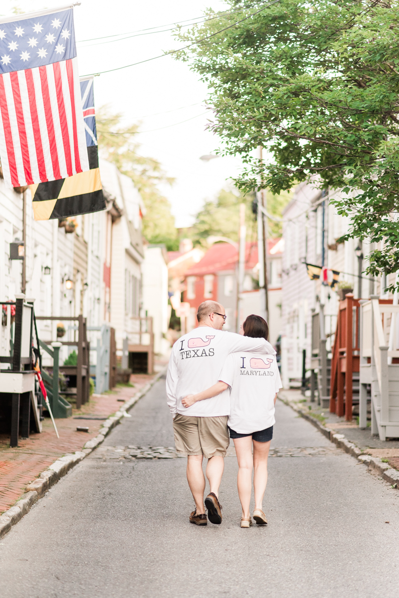 Wedding Photographers in Maryland Downtown Annapolis Engagement