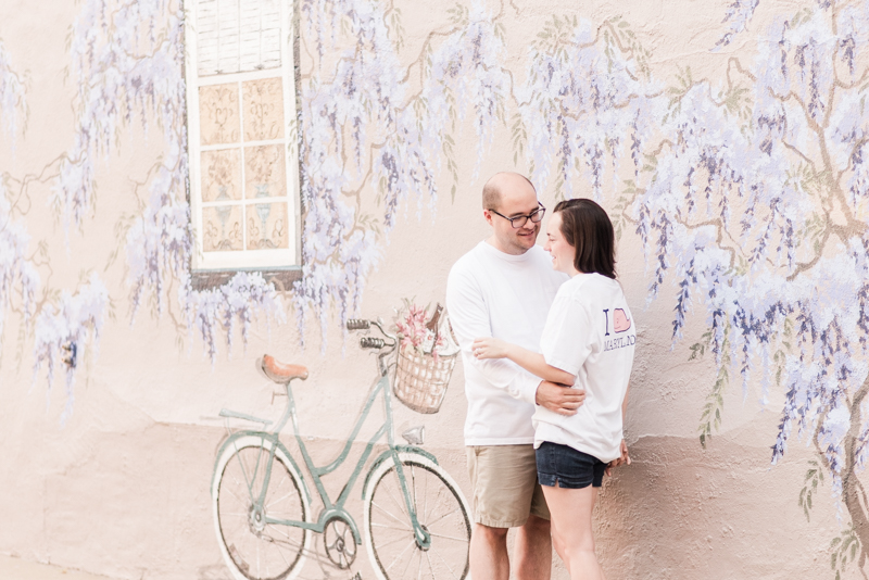 Wedding Photographers in Maryland Downtown Annapolis Engagement