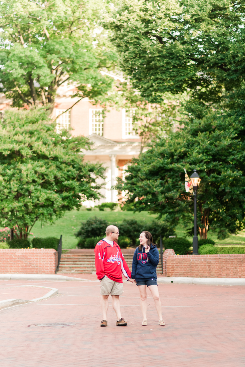 Wedding Photographers in Maryland Downtown Annapolis Engagement