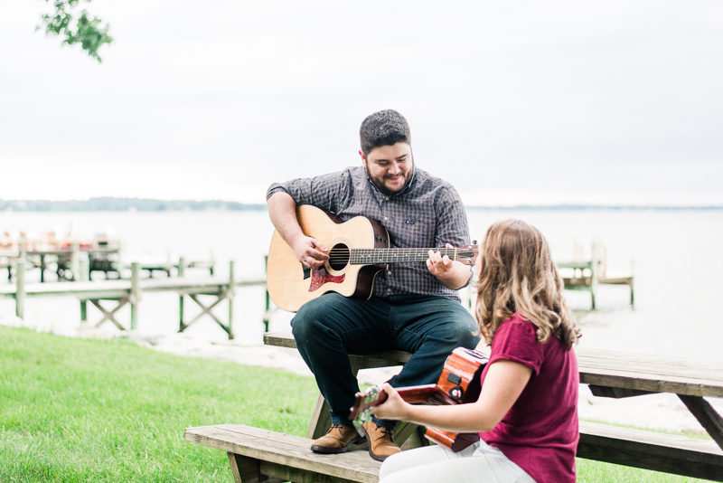 Wedding Photographers in Maryland North Beach Herrington Harbour Engagement