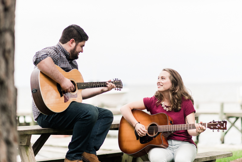 Wedding Photographers in Maryland North Beach Herrington Harbour Engagement