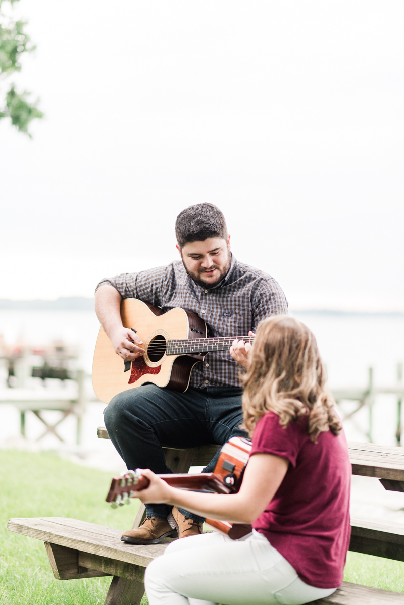 Wedding Photographers in Maryland North Beach Herrington Harbour Engagement