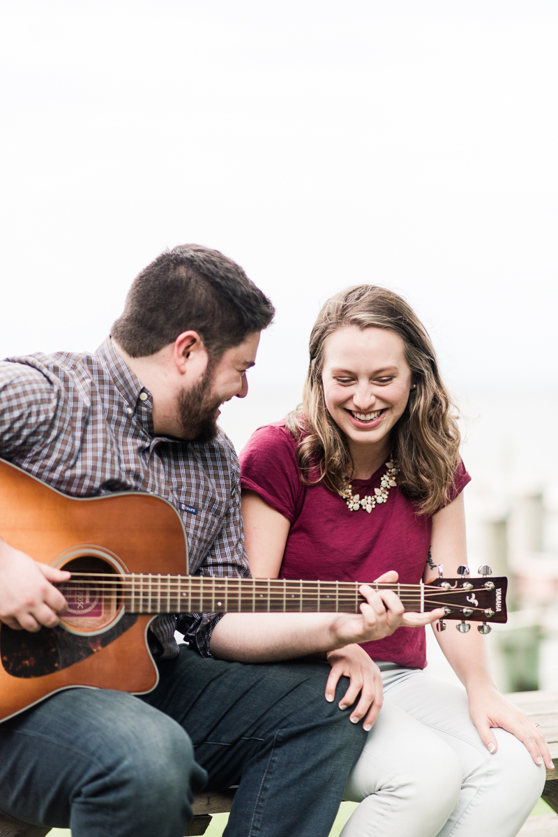 Wedding Photographers in Maryland North Beach Herrington Harbour Engagement