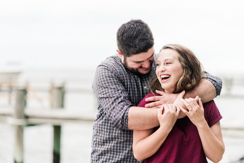 Wedding Photographers in Maryland North Beach Herrington Harbour Engagement