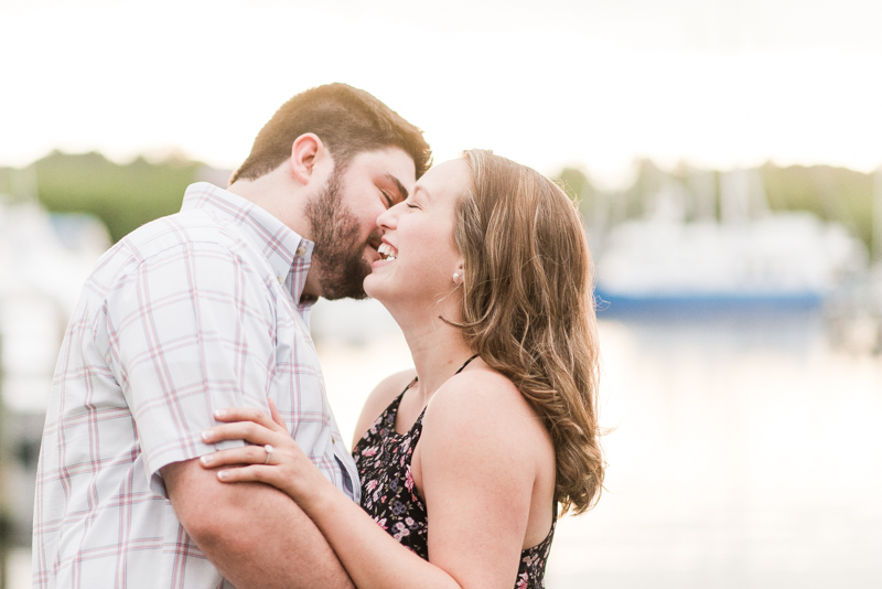 Wedding Photographers in Maryland North Beach Herrington Harbour Engagement