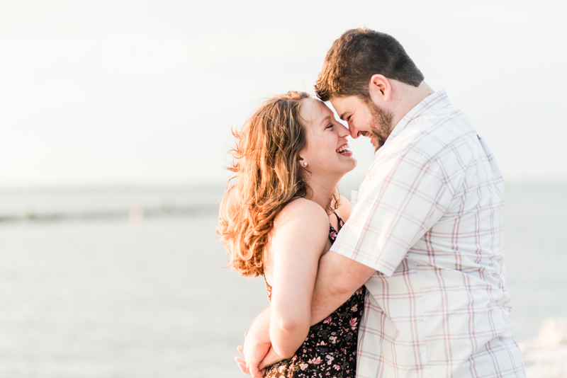 Wedding Photographers in Maryland North Beach Herrington Harbour Engagement