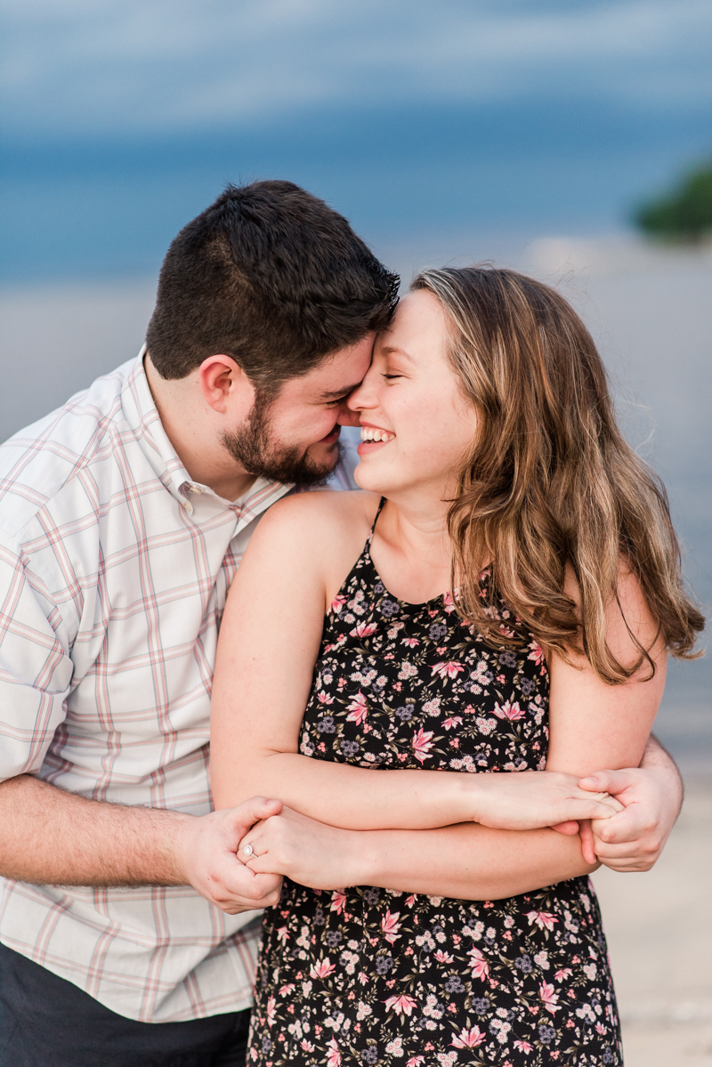 Wedding Photographers in Maryland North Beach Herrington Harbour Engagement