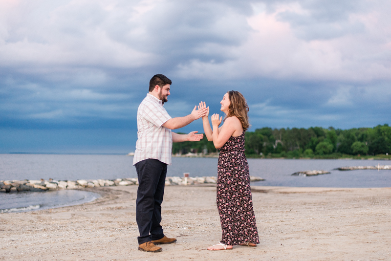 Wedding Photographers in Maryland North Beach Herrington Harbour Engagement