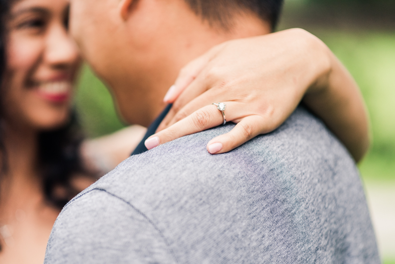 Wedding Photographers in Maryland Butterbee Farm Engagement Baltimore Flower Fields