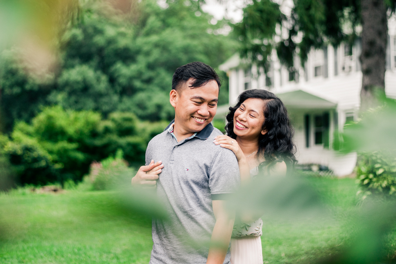 Wedding Photographers in Maryland Butterbee Farm Engagement Baltimore Flower Fields