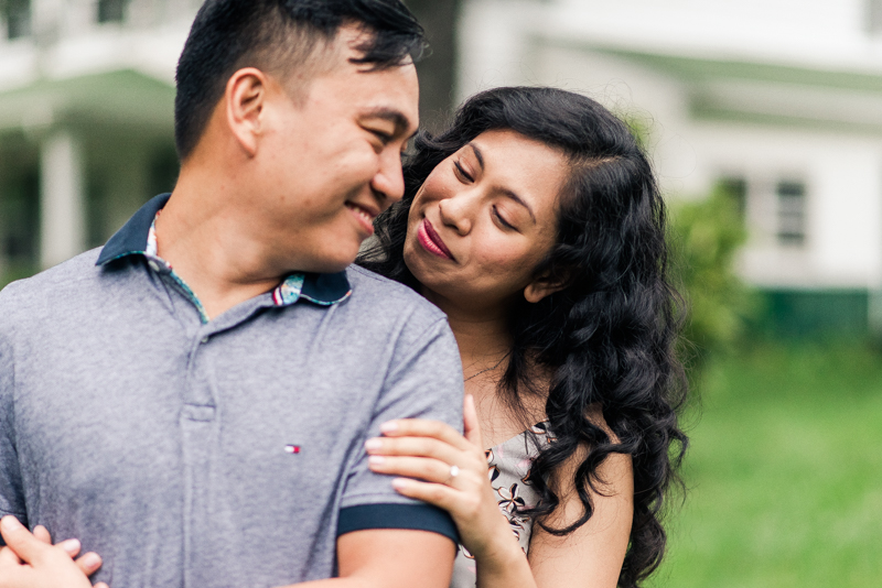 Wedding Photographers in Maryland Butterbee Farm Engagement Baltimore Flower Fields