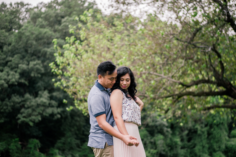 Wedding Photographers in Maryland Butterbee Farm Engagement Baltimore Flower Fields