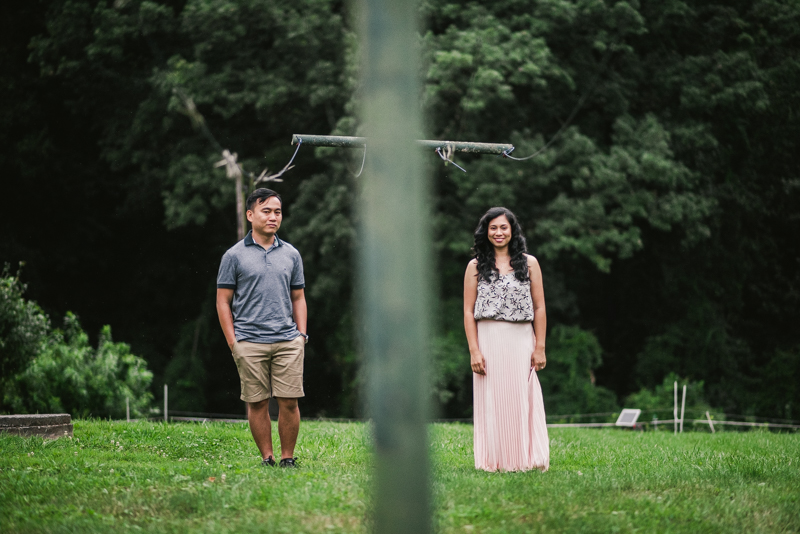 Wedding Photographers in Maryland Butterbee Farm Engagement Baltimore Flower Fields