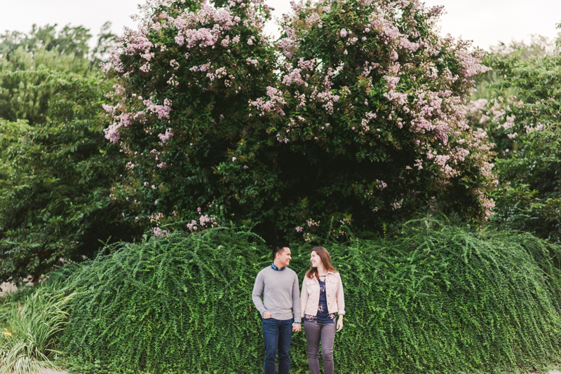 Maryland Wedding Photographers Washington DC Sunrise Engagement Session Tidal Basin